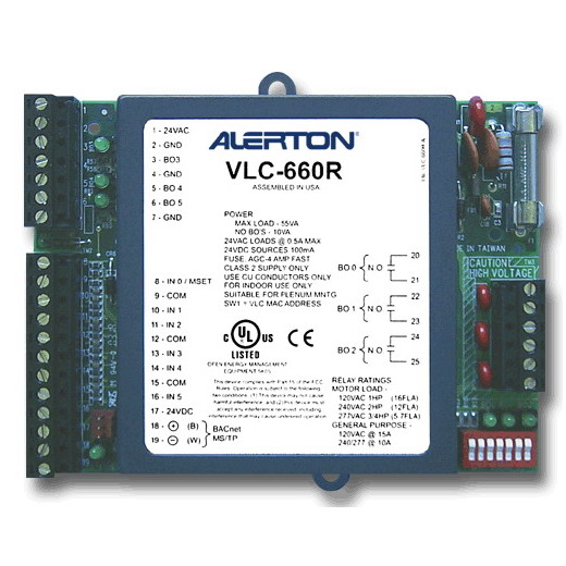 VLC-660, Alerton DDC Ʈ  I/Oü